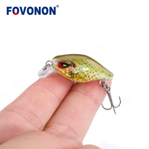 Planet Gates Fishing Lure 3cm 1.8g   Crankbaits 1pcs Micro Hard Pesca Artificial Baits Mini Lure Minnow for Pike Bass Trout