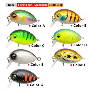 Planet Gates Fishing Lure 3cm 1.8g   Crankbaits 1pcs Micro Hard Pesca Artificial Baits Mini Lure Minnow for Pike Bass Trout