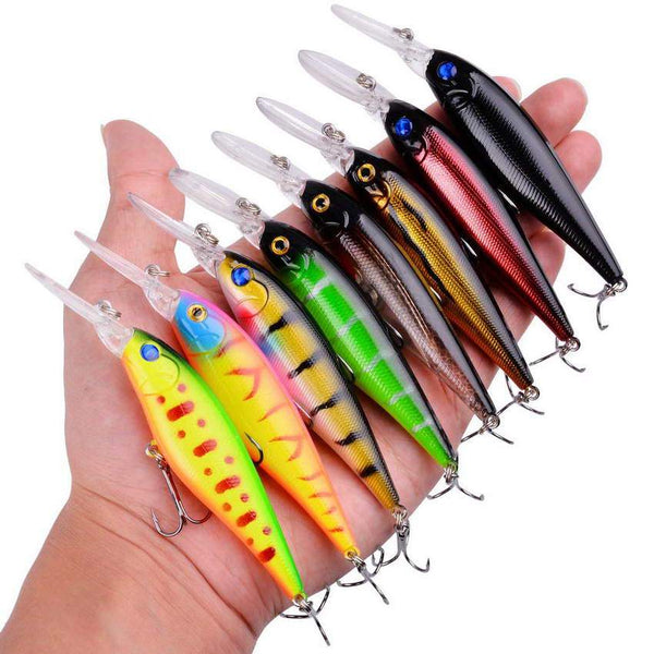 Planet Gates Fishing Lure Set Fishing Hard Bait Mini Minnow Floating Swing Crankbait Crazy Wobblers Artificial Bionic Crank Lures