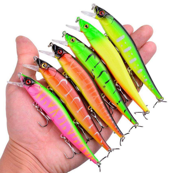 Planet Gates Fishing Lure Set Fishing Hard Bait Mini Minnow Floating Swing Crankbait Crazy Wobblers Artificial Bionic Crank Lures