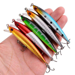Planet Gates Fishing Lure Set Fishing Hard Bait Mini Minnow Floating Swing Crankbait Crazy Wobblers Artificial Bionic Crank Lures