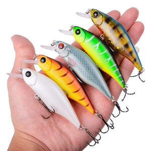 Planet Gates Fishing Lure Set Fishing Hard Bait Mini Minnow Floating Swing Crankbait Crazy Wobblers Artificial Bionic Crank Lures