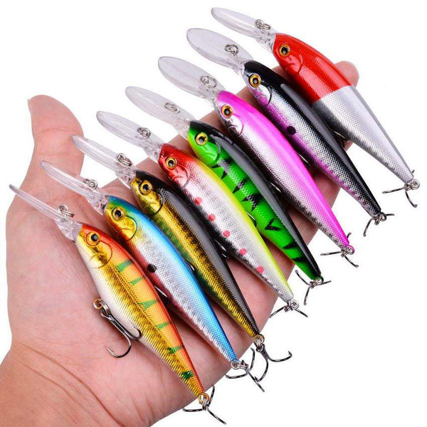 Planet Gates Fishing Lure Set Fishing Hard Bait Mini Minnow Floating Swing Crankbait Crazy Wobblers Artificial Bionic Crank Lures