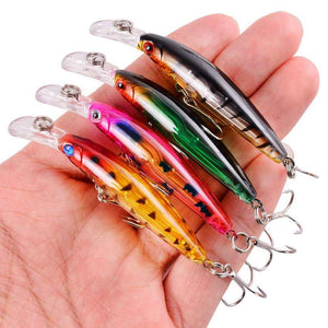 Planet Gates Fishing Lure Set Fishing Hard Bait Mini Minnow Floating Swing Crankbait Crazy Wobblers Artificial Bionic Crank Lures