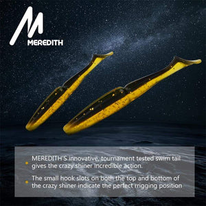 Planet Gates Fishing Lure Soft Swimbait Crazy Shiner 70mm 90mm 110mm 130mm Soft Lure Shad pike Zander Perch Troute Pesca Acesorios