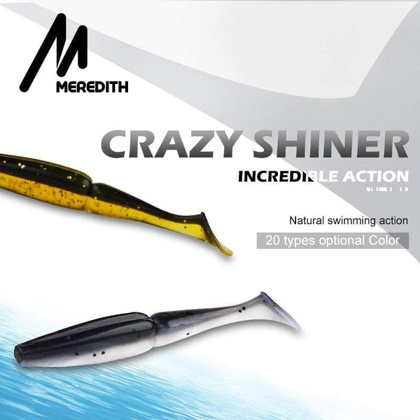 Planet Gates Fishing Lure Soft Swimbait Crazy Shiner 70mm 90mm 110mm 130mm Soft Lure Shad pike Zander Perch Troute Pesca Acesorios