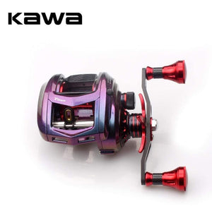 Planet Gates Fishing Reel Bait casting Reel Magnetic Brake Bearing 11+1 Carbon Handle Metal Knob Rainbow Color Body Max Drag 11KG