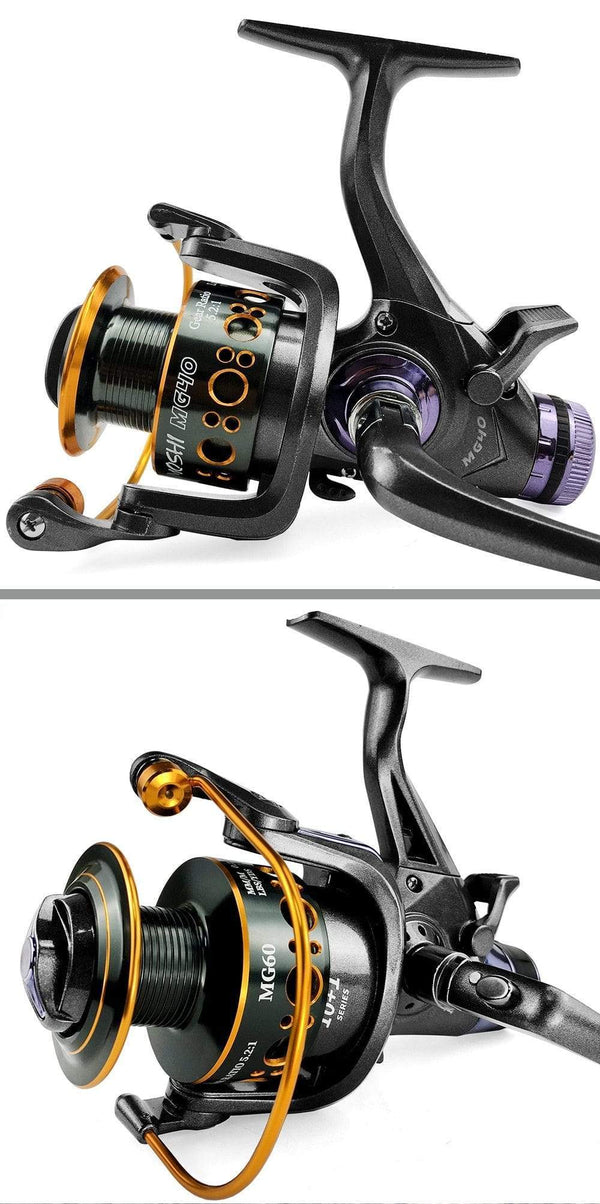 Planet Gates Fishing Reel Carp Spinning Reel Front and Rear Brake System Metal Spool Fishing Reels Tools Accessories