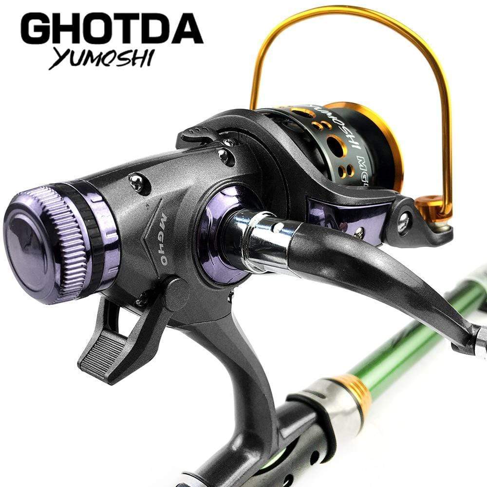 Planet Gates Fishing Reel Carp Spinning Reel Front and Rear Brake System Metal Spool Fishing Reels Tools Accessories
