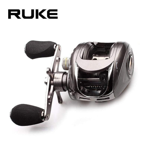 Planet Gates Fishing Reel Casting Reel Gear Ratio 5.1 :1 Aluminum Spool Magnetic Brake Bearing 5+1 EVA Knob 218g Max Drag 4.5KG