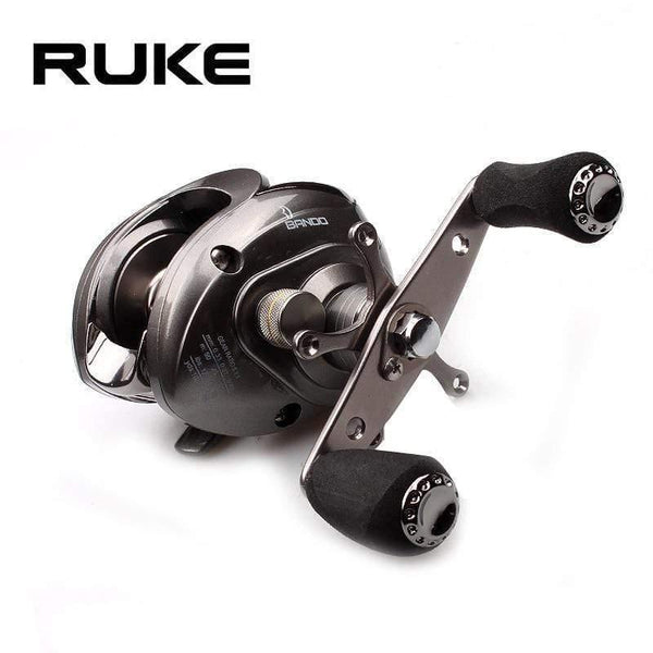 Planet Gates Fishing Reel Casting Reel Gear Ratio 5.1 :1 Aluminum Spool Magnetic Brake Bearing 5+1 EVA Knob 218g Max Drag 4.5KG