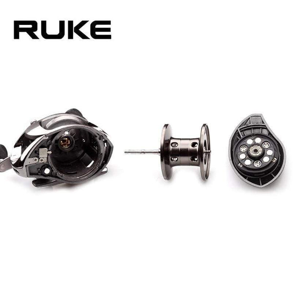 Planet Gates Fishing Reel Casting Reel Gear Ratio 5.1 :1 Aluminum Spool Magnetic Brake Bearing 5+1 EVA Knob 218g Max Drag 4.5KG