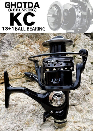 Planet Gates Fishing Reel Double Brake 5.2:1 High Speed Metal Spool Spinning Saltwater Carp Reel Fishing 3000-6000