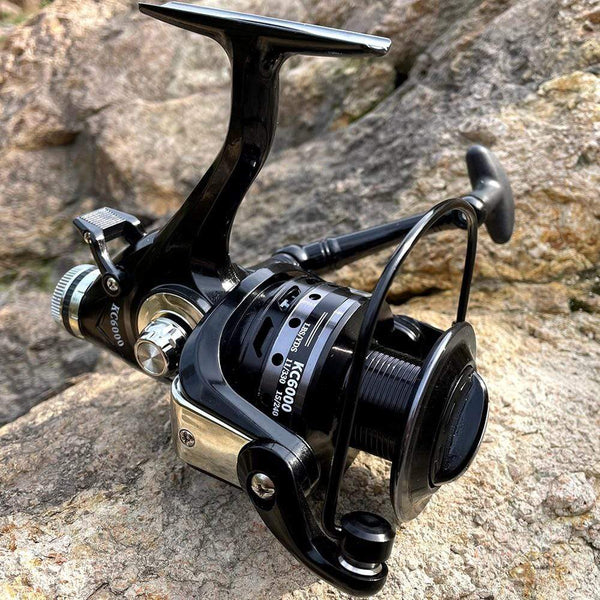 Planet Gates Fishing Reel Double Brake 5.2:1 High Speed Metal Spool Spinning Saltwater Carp Reel Fishing 3000-6000