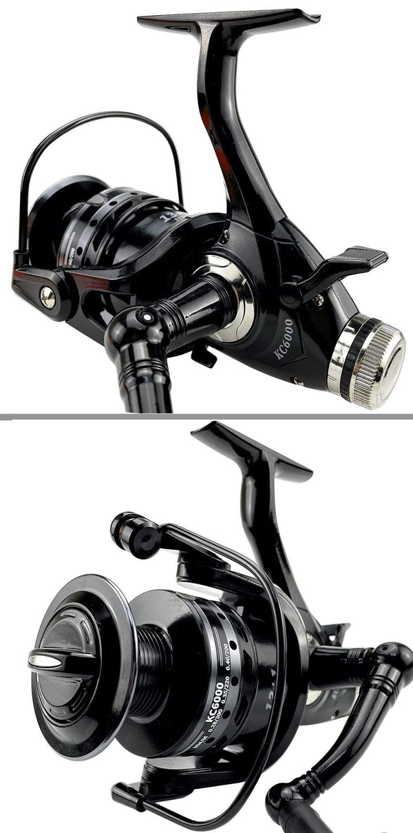 Planet Gates Fishing Reel Double Brake 5.2:1 High Speed Metal Spool Spinning Saltwater Carp Reel Fishing 3000-6000