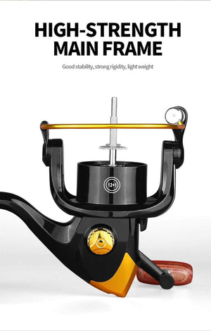 Planet Gates Fishing Reel HK1000-7000 Metal/EVA Grip 5.2:1 High Speed Spinning Reel Carp Fishing Saltwater Reel Send Gift 150m Line