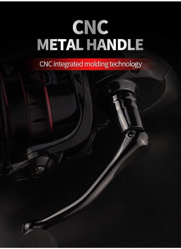 Planet Gates Fishing Reel HK1000-7000 Metal/EVA Grip 5.2:1 High Speed Spinning Reel Carp Fishing Saltwater Reel Send Gift 150m Line