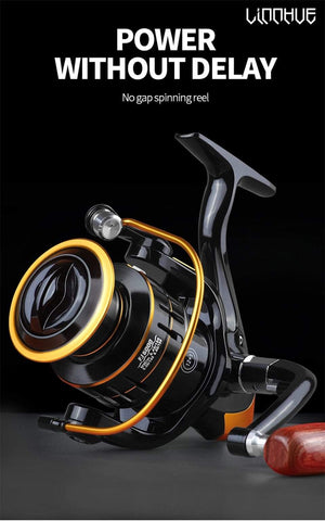 Planet Gates Fishing Reel HK1000-7000 Metal/EVA Grip 5.2:1 High Speed Spinning Reel Carp Fishing Saltwater Reel Send Gift 150m Line
