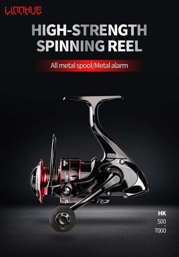Planet Gates Fishing Reel HK1000-7000 Metal/EVA Grip 5.2:1 High Speed Spinning Reel Carp Fishing Saltwater Reel Send Gift 150m Line