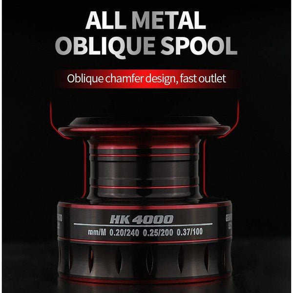 Planet Gates Fishing Reel HK1000-7000 Metal/EVA Grip 5.2:1 High Speed Spinning Reel Carp Fishing Saltwater Reel Send Gift 150m Line