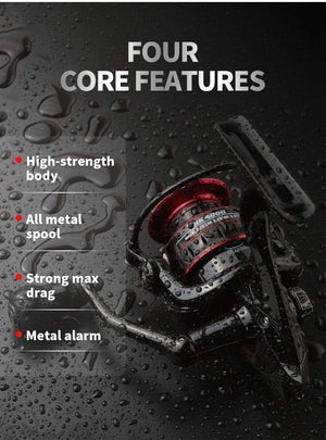 Planet Gates Fishing Reel HK1000-7000 Metal/EVA Grip 5.2:1 High Speed Spinning Reel Carp Fishing Saltwater Reel Send Gift 150m Line