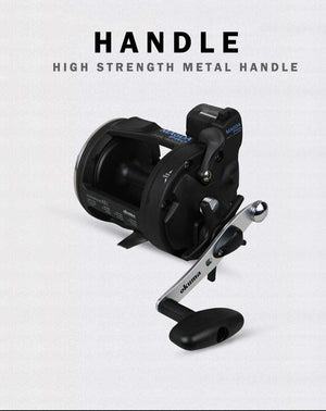 Planet Gates Fishing Reel MAGDA  Linecounter DT MA-15DT-T Multirolle Sea Baitcasting Reel