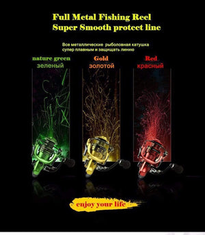 Planet Gates Fishing Reels 13+1BB 5.5:1 Full Metal for fish feeder baitcasting reel spinning reels for rod