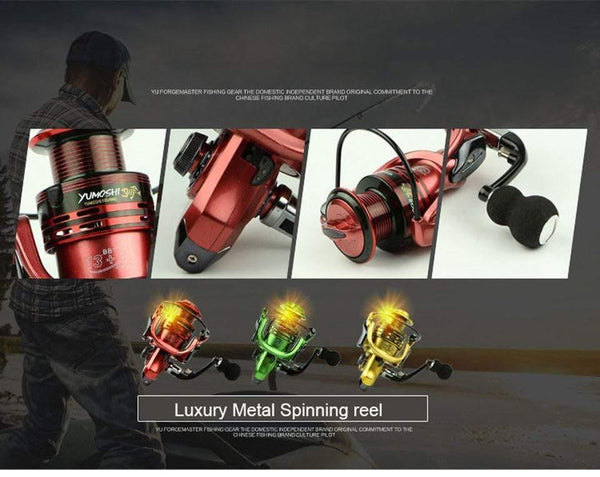 Planet Gates Fishing Reels 13+1BB 5.5:1 Full Metal for fish feeder baitcasting reel spinning reels for rod