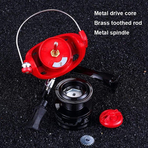 Planet Gates Fishing Reels G-Ratio 5.0:1 Bait Folding Rocker spinning wheel fishing reel carpa molinete de pesca