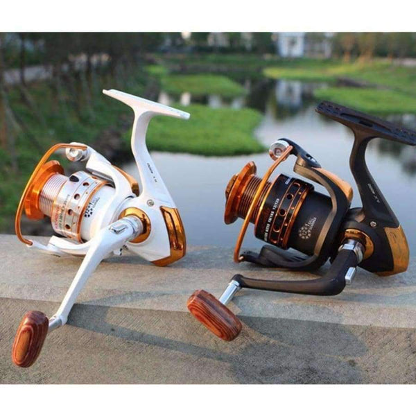 Planet Gates Fishing Reels Jigging Full Metal Spinning Reels EF1000-7000 12BB 5.2: 1 Fishing Reels Spinning Fishing Tools Accessories