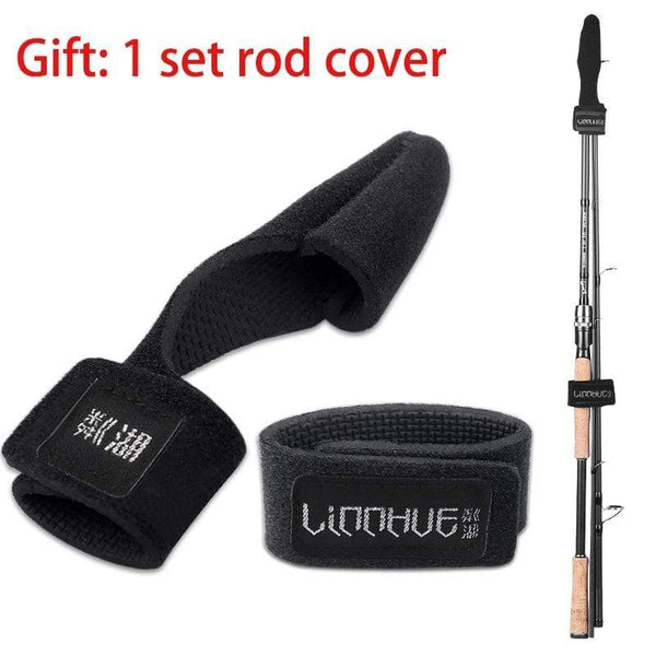 Planet Gates Fishing Rod 1.68m 1.8m 2.1m 2.4m 2.7m 2/3 Section Casting Spinning Rod Lure 5-40g Travel Rod Baitcasting Gift Rod Cover