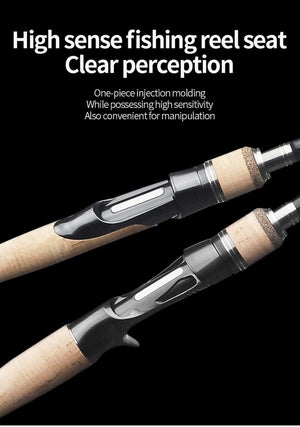 Planet Gates Fishing Rod 1.68m 1.8m 2.1m 2.4m 2.7m 2/3 Section Casting Spinning Rod Lure 5-40g Travel Rod Baitcasting Gift Rod Cover