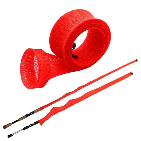 Planet Gates Fishing Rod Cover Elastic Tangled Fishing Rod Socks High Elasticity Retractable Protective Cover