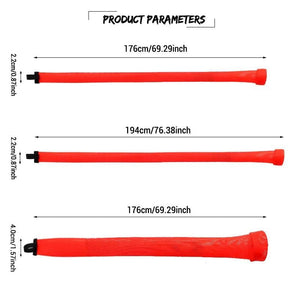 Planet Gates Fishing Rod Cover Elastic Tangled Fishing Rod Socks High Elasticity Retractable Protective Cover