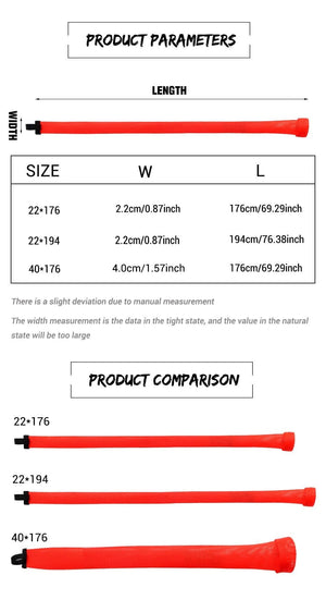 Planet Gates Fishing Rod Cover Elastic Tangled Fishing Rod Socks High Elasticity Retractable Protective Cover