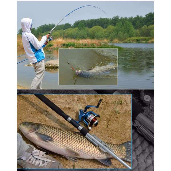 Planet Gates Fishing Rod High Quality Fish Pole 1.8M 2.1m 2.4m 2.7m  Sea River Lake Stainless Steel Cashing Rod Without Reel