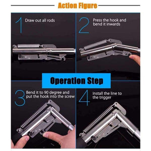 Planet Gates Fishing Rod High Quality Fish Pole 1.8M 2.1m 2.4m 2.7m  Sea River Lake Stainless Steel Cashing Rod Without Reel