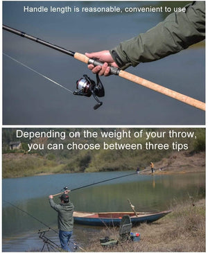 Planet Gates Fishing rod  spinning casting Travel Rod 3.6m vara de pesca fuji Carp Feeder 40-200g pole