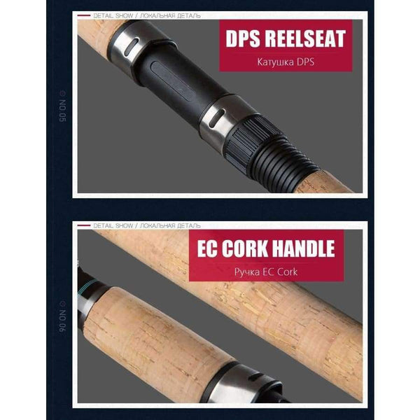 Planet Gates Fishing rod tele method feeder portable power telescopic professional high carbon 3.3m 3.6m lure weight 60-180g obei