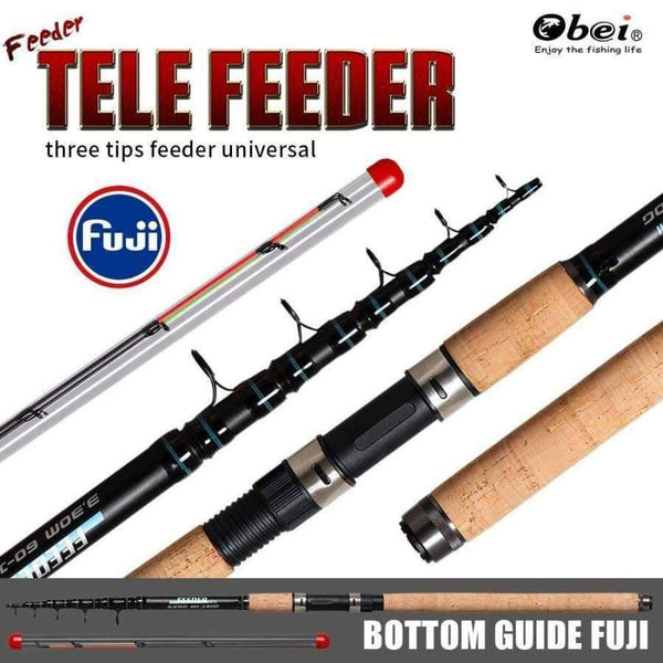 Planet Gates Fishing rod tele method feeder portable power telescopic professional high carbon 3.3m 3.6m lure weight 60-180g obei