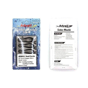 Planet Gates Fishing Snapper Sinker Mould ADSNSM/Small Combo Snapper Sinker 28g 56g 84g 5 Cavities