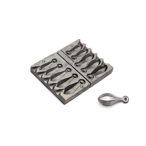 Planet Gates Fishing Snapper Sinker Mould ADSNSM/Small Combo Snapper Sinker 28g 56g 84g 5 Cavities