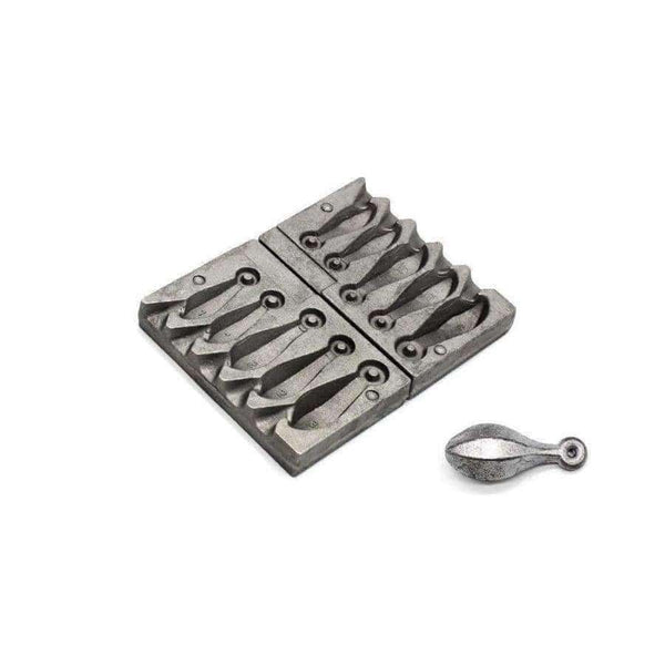 Planet Gates Fishing Snapper Sinker Mould ADSNSM/Small Combo Snapper Sinker 28g 56g 84g 5 Cavities