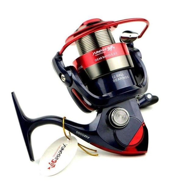 Planet Gates Fishing Spinning Reel Metal Spool 12 Ball Bearing 2000-7000 Series Hot Wheels carretilhas de pescaria fishing tackle