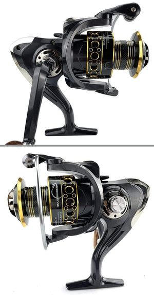 Planet Gates Fishing Spinning Reel Metal Spool 5.2:1/4.7:113BB Ball Bearings Carp Fishing Reel BK2000-7000 Metal Line Cup Sea Tackle