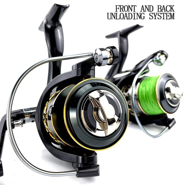 Planet Gates Fishing Spinning Reel Metal Spool 5.2:1/4.7:113BB Ball Bearings Carp Fishing Reel BK2000-7000 Metal Line Cup Sea Tackle