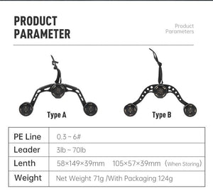 Planet Gates Fishing Tools GT FG PR Knotter Assist Line Leader Connection Knotting Machine Bobbin Winder Lines Wire Japan Knot Tool