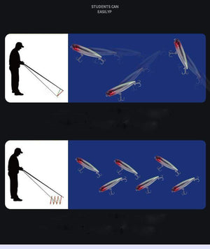 Planet Gates Fishing Topwater Surface Realis The Pencil Popper Bait Bass Pike Lure Walk The Dog WTD 65mm 6g 100mm 14g