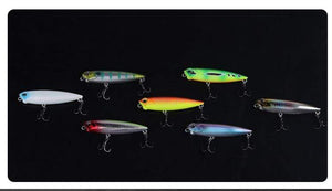 Planet Gates Fishing Topwater Surface Realis The Pencil Popper Bait Bass Pike Lure Walk The Dog WTD 65mm 6g 100mm 14g