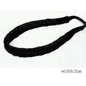 Planet Gates fishtail black 2.5cm wide New Arrival freeshipping fashion bohemian wigs braid thick wide headband popular fashion hair accessories